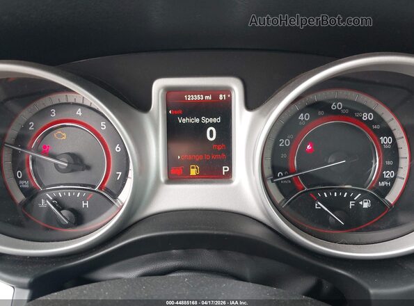 3C4PDCAB9GT230511 2016 DODGE JOURNEY Gray Հետևի նստատեղերի տեսք