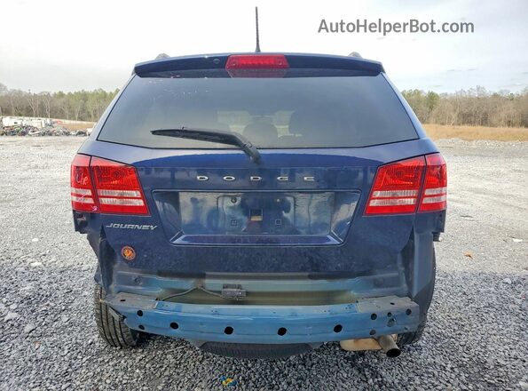 3C4PDCABXHT598777 2017 DODGE JOURNEY Blue Հետևի տեսք