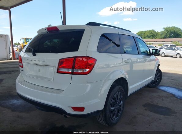 3C4PDCBB5KT719382 2019 DODGE JOURNEY White Задня права чверть