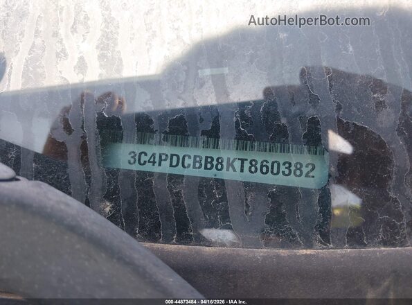 3C4PDCBB8KT860382 2019 DODGE JOURNEY Black Вид підкапотного простору