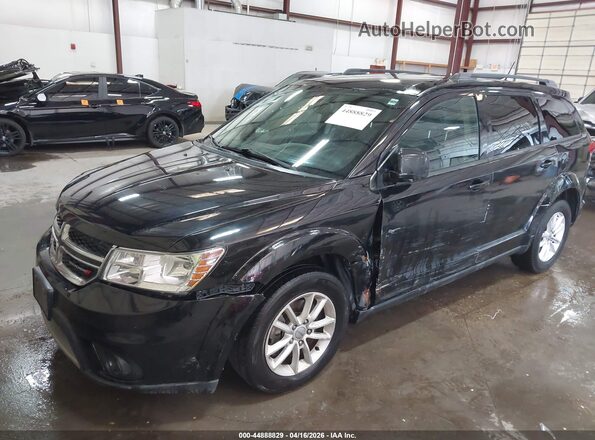 3C4PDCBBXGT166557 2016 DODGE JOURNEY Black Przód lewy