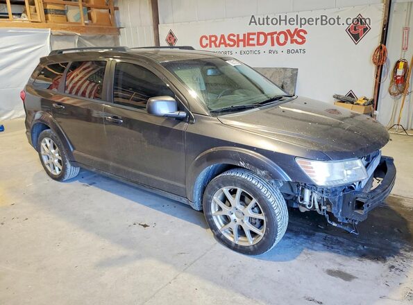 3C4PDCBBXGT166963 2016 DODGE JOURNEY Серый Передняя правая четверть