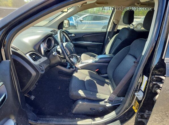 3C4PDCBG5KT797835 2019 DODGE JOURNEY Black Widok wnętrza z przodu