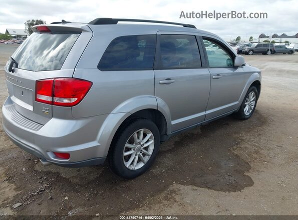 3C4PDCBG7HT517955 2017 DODGE JOURNEY Silver Trasero derecho