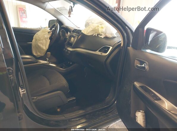 3C4PDCBG8GT131382 2016 DODGE JOURNEY Черный Вид салона спереди