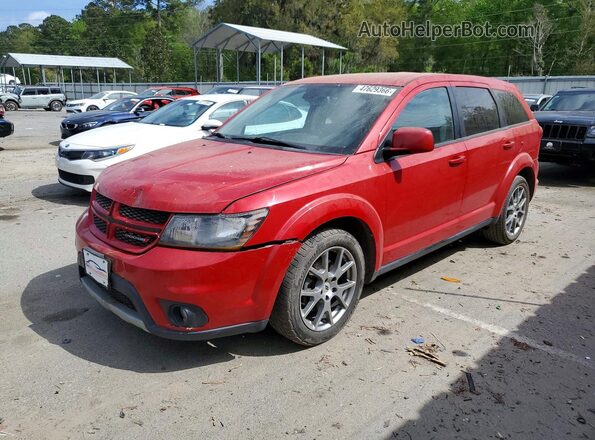 3C4PDCEG6KT693818 2019 DODGE JOURNEY Red Przód lewy