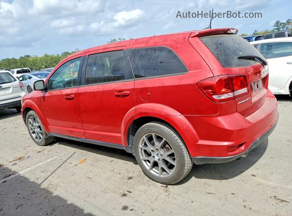 3C4PDCEG6KT693818 2019 DODGE JOURNEY Red Tył lewy