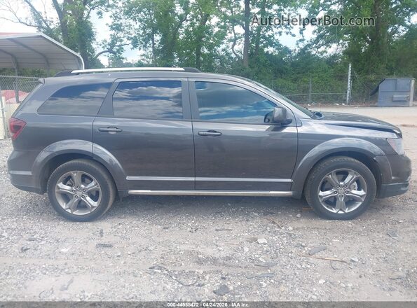 3C4PDCGB9HT527366 2017 DODGE JOURNEY Серый Вид задней части салона