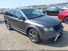 2017 Dodge Journey Crossroad Plus Gray vin: 3C4PDCGG0HT553916