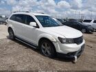 2016 Dodge Journey Crossroad Plus White vin: 3C4PDCGG3GT148843