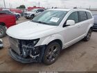 2017 Dodge Journey Crossroad Plus White vin: 3C4PDCGG3HT516469