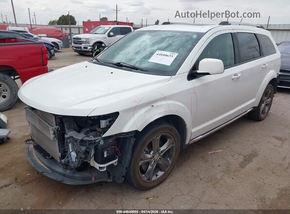 3C4PDCGG3HT516469 2017 DODGE JOURNEY White Передня ліва чверть