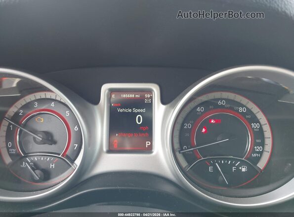 3C4PDCGG7HT625789 2017 DODGE JOURNEY Black Հետևի նստատեղերի տեսք