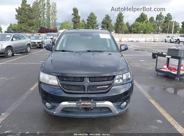 3C4PDCGG7HT625789 2017 DODGE JOURNEY Black Սարքավորումների վահանակի տեսք