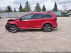 2018 Dodge Journey Crossroad Red vin: 3C4PDCGG7JT212261