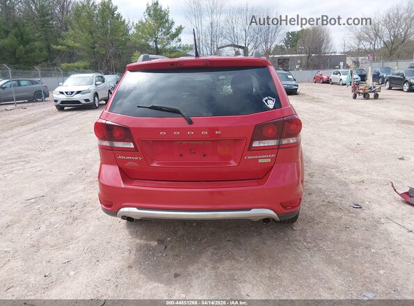 3C4PDCGG7JT212261 2018 DODGE JOURNEY Red 
