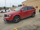 2018 Dodge Journey Crossroad Красный vin: 3C4PDCGG8JT156539 Damage: Left Front Tire, Worn, Replacement Required