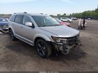 2018 Dodge Journey Crossroad Silver vin: 3C4PDCGG9JT346558