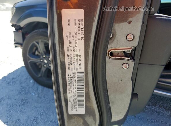 3C4PDCGG9KT680347 2019 DODGE JOURNEY Gray VIN կոդի պիտակի տեսք