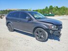 2019 Dodge Journey Crossroad Gray vin: 3C4PDCGG9KT680347