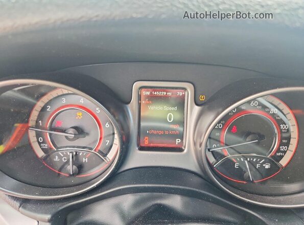 3C4PDCGG9KT763406 2019 DODGE JOURNEY Серебряный Вид щитка приборов