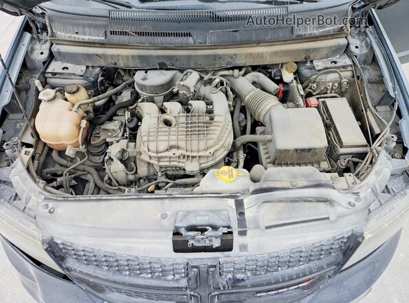 3C4PDCGGXHT626189 2017 DODGE JOURNEY Синий Вид подкапотного пространства