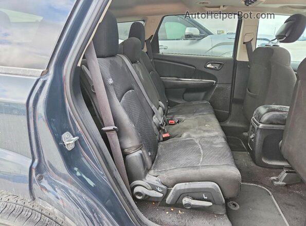 3C4PDCGGXHT626189 2017 DODGE JOURNEY Синий Вид задней части салона