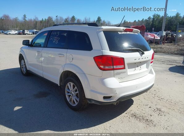 3C4PDDBG3HT697697 2017 DODGE JOURNEY Белый Задняя левая четверть