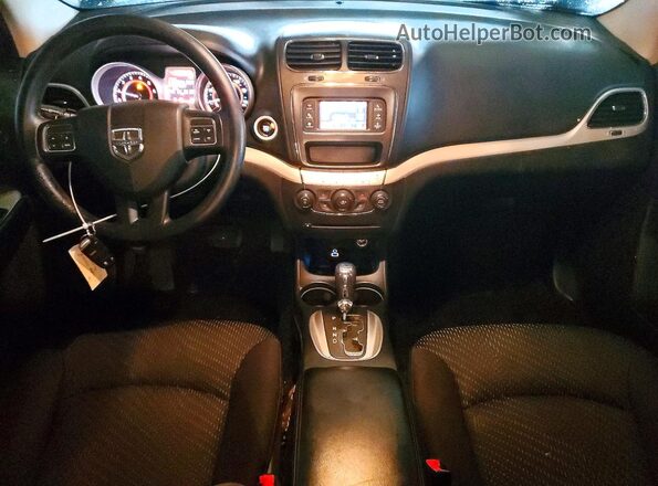 3C4PDDBGXHT540426 2017 DODGE JOURNEY Gray Widok deski rozdzielczej