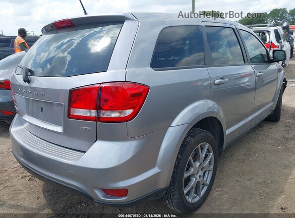 3C4PDDEG1KT769967 2019 DODGE JOURNEY Silver Trasero derecho