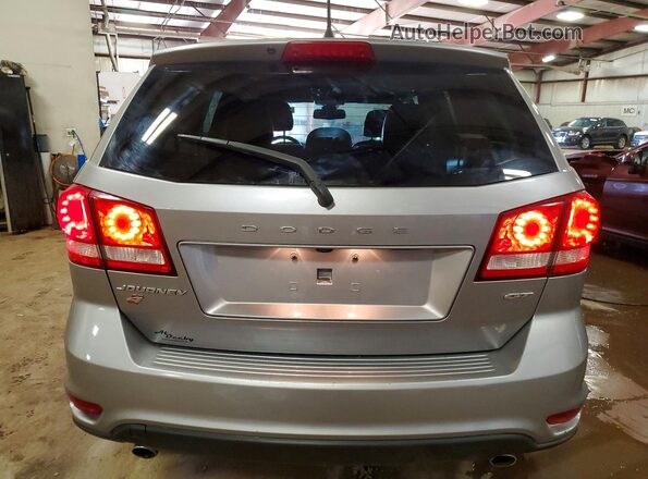 3C4PDDEG3KT816643 2019 DODGE JOURNEY Серебряный Вид сзади