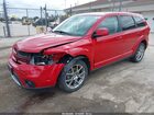 2019 Dodge Journey Gt Awd Red vin: 3C4PDDEG6KT784609
