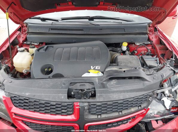 3C4PDDEG6KT784609 2019 DODGE JOURNEY Red Հետևի տեսք