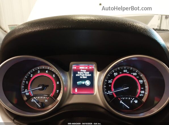 3C4PDDEG8KT821708 2019 DODGE JOURNEY White Вид задніх сидінь