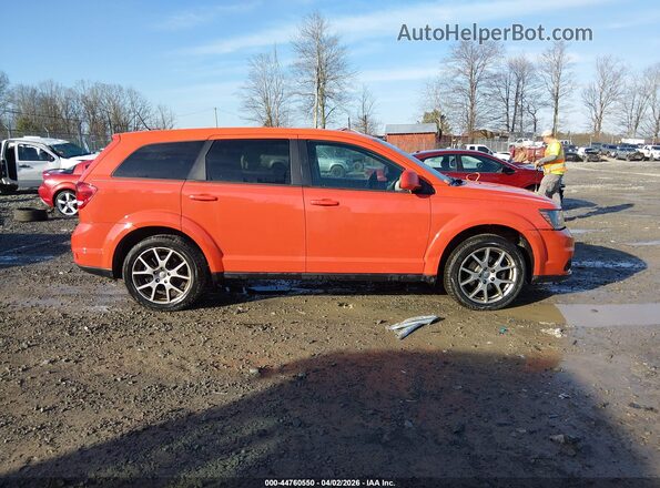 3C4PDDEG9HT634972 2017 DODGE JOURNEY Orange Панорамний вид салону 360°
