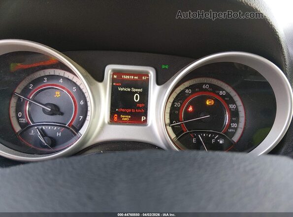3C4PDDEG9HT634972 2017 DODGE JOURNEY Orange Вид задніх сидінь
