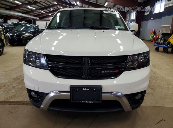 3C4PDDGG2JT278237 2018 DODGE JOURNEY White Вид спереду