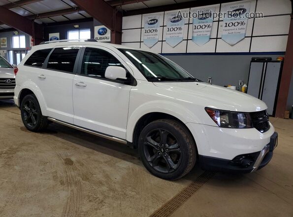 3C4PDDGG2JT278237 2018 DODGE JOURNEY White Передня права чверть