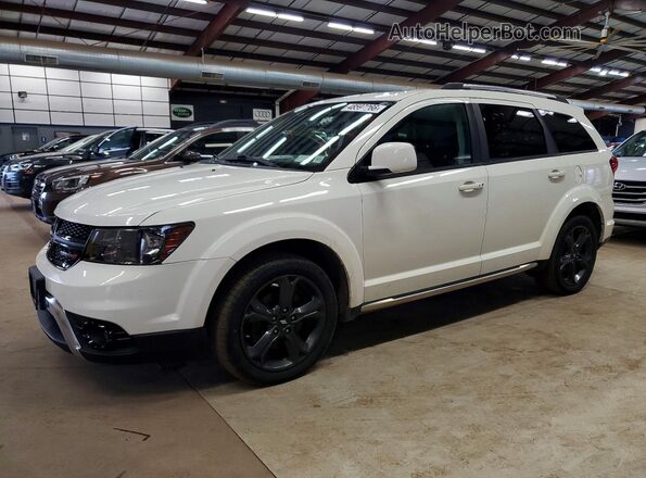 3C4PDDGG2JT278237 2018 DODGE JOURNEY White Передня ліва чверть