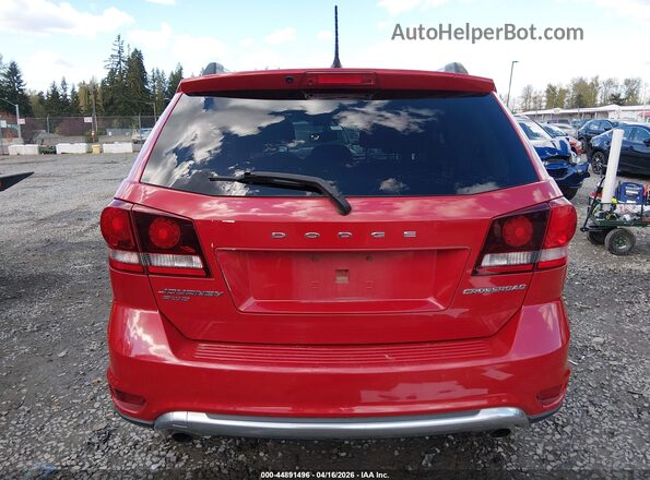 3C4PDDGG3HT554368 2017 DODGE JOURNEY Red 