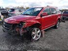 2017 Dodge Journey Crossroad Awd Red vin: 3C4PDDGG3HT554368