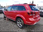 2017 Dodge Journey Crossroad Awd Red vin: 3C4PDDGG3HT554368