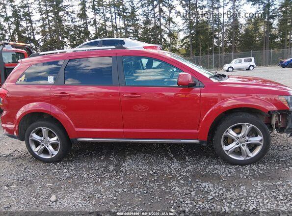 3C4PDDGG3HT554368 2017 DODGE JOURNEY Red Widok wnętrza 360 stopni