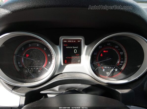3C4PDDGG3HT554368 2017 DODGE JOURNEY Red Widok tylnych siedzeń