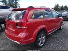 2017 Dodge Journey Crossroad Awd Red vin: 3C4PDDGG3HT554368