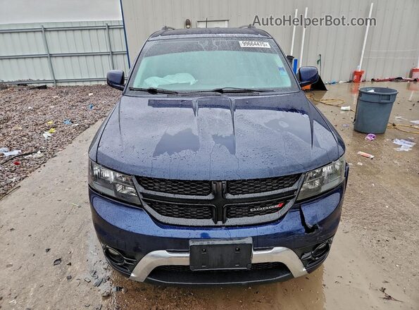 3C4PDDGG6KT732572 2019 DODGE JOURNEY Blue Widok z przodu