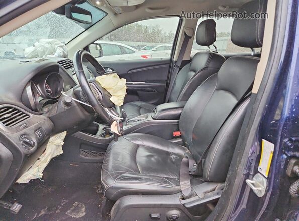 3C4PDDGG6KT732572 2019 DODGE JOURNEY Blue Widok wnętrza z przodu