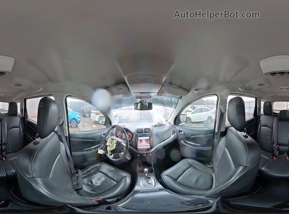 3C4PDDGG6KT732572 2019 DODGE JOURNEY Blue Widok wnętrza 360 stopni