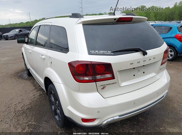 3C4PDDGG7JT323141 2018 DODGE JOURNEY Белый Задняя левая четверть