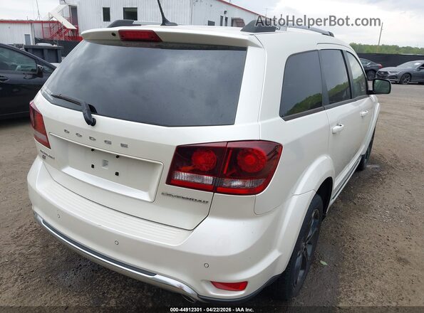 3C4PDDGG7JT323141 2018 DODGE JOURNEY Белый Задняя правая четверть